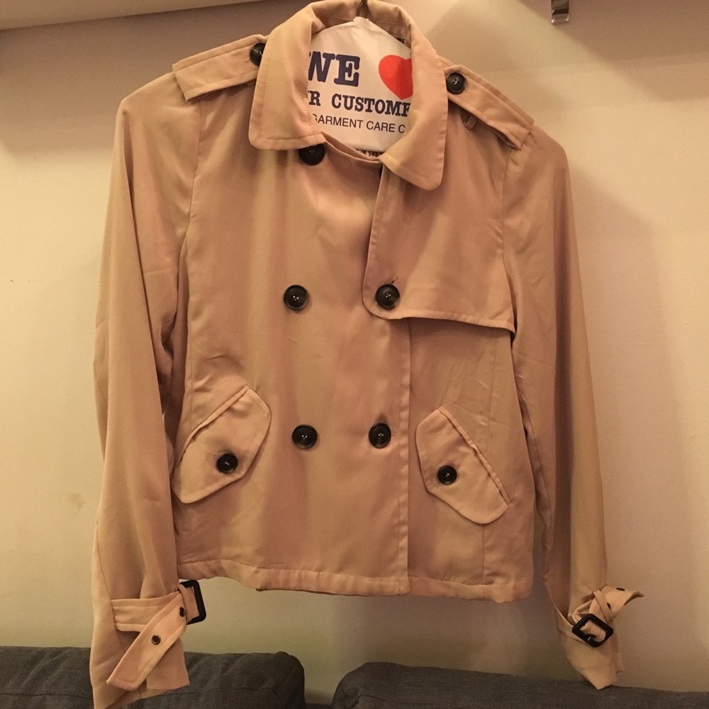 Harlowe & Graham Short Cotton Trench